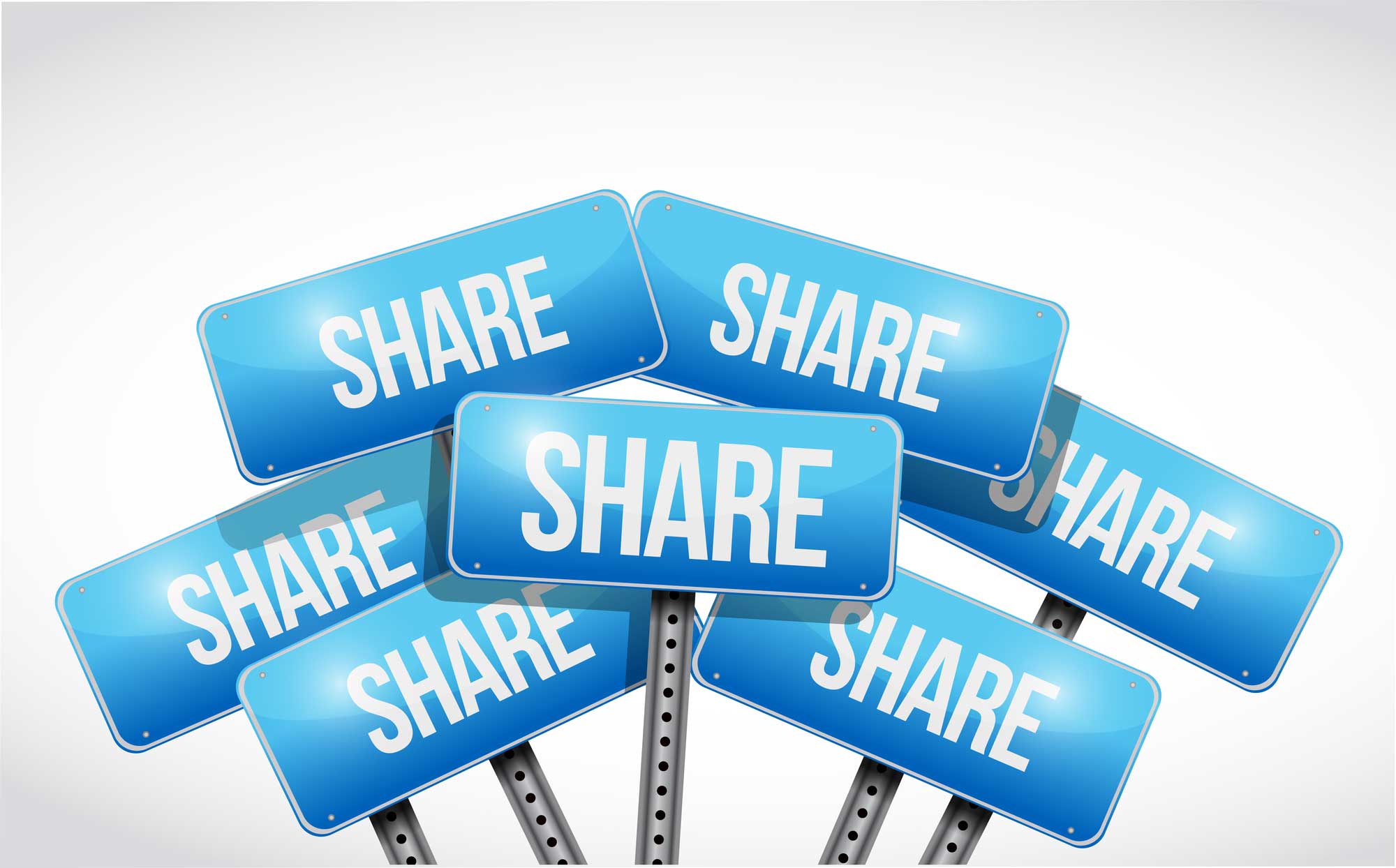 Share your content on social media